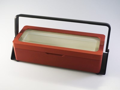 Large Container Box with Lead Glass